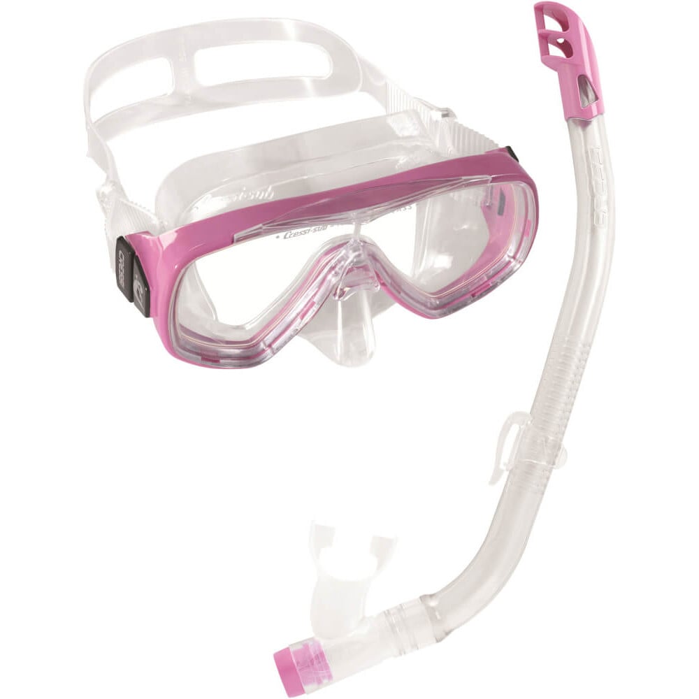 Cressi Ondina Jr + Top Kids Mask Snorkel Combo 7-13yrs