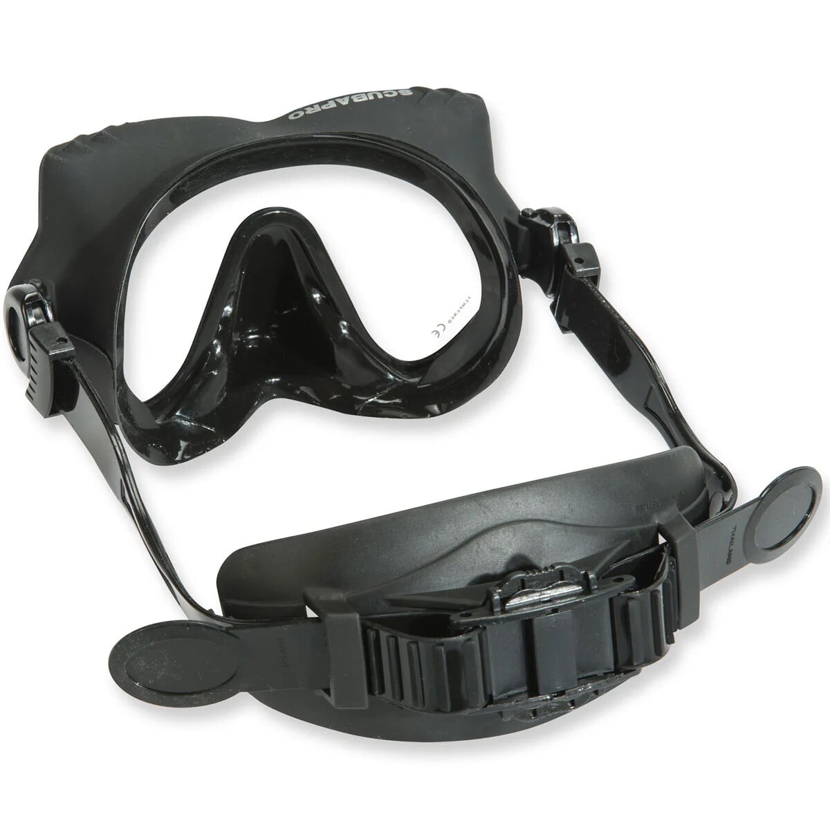 Scubapro Devil Single Lens Diving Mask - Black