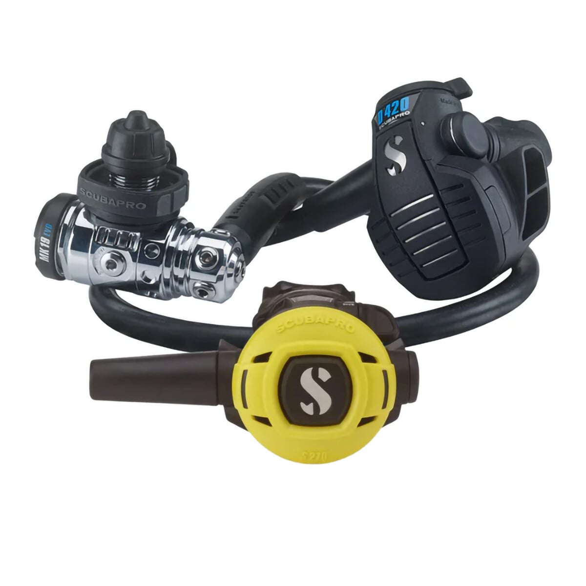 Scubapro MK19 EVO D420 + S270 Regulator Package