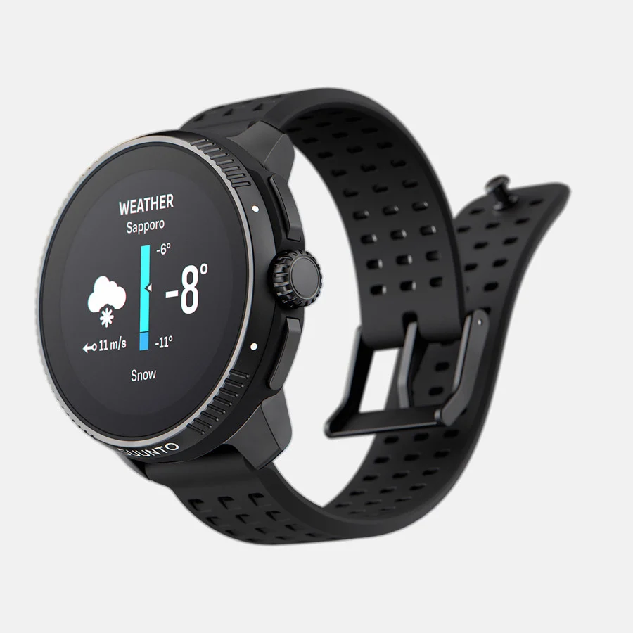 Suunto Race Stainless - GPS Sports + Outdoor Watch | ALL BLACK