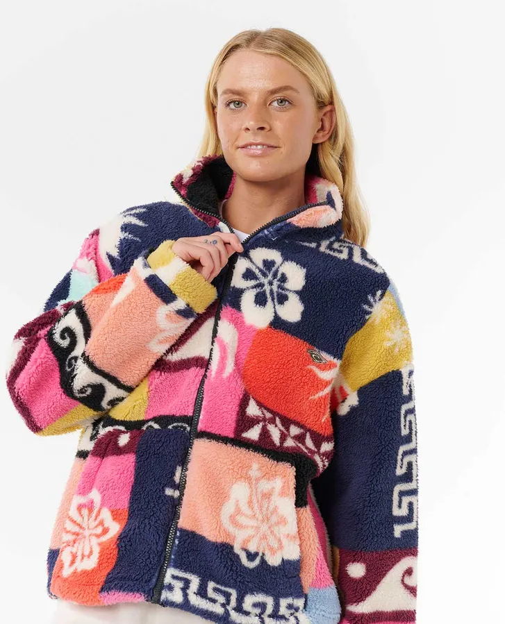 Rip Curl Womens Keepsakes Polar Fleece Jumper