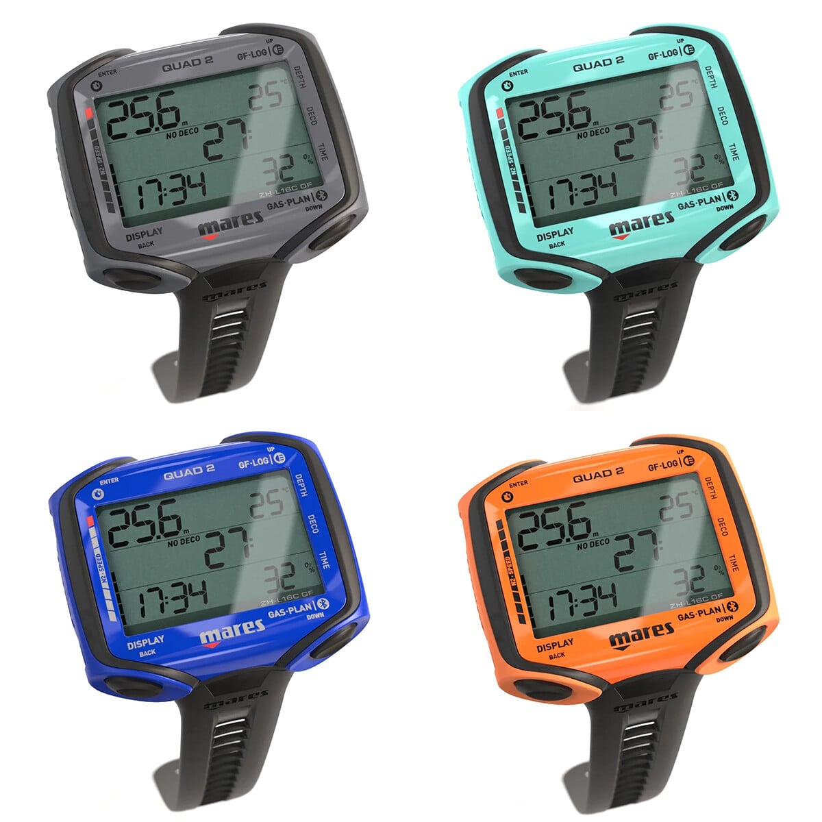 Mares Quad 2 Dive Computer Mares Quad 2 Dive Computer