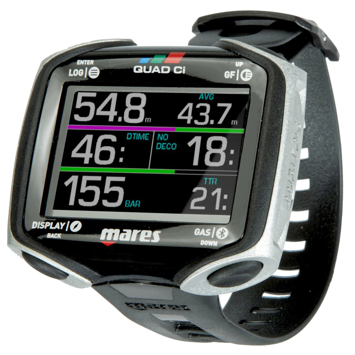 Mares Quad CI - Colour Screen - Air Integrated Dive Computer