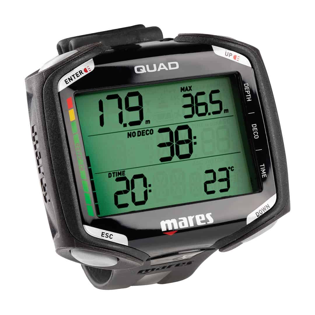 Mares Quad Dive Computer - Large Display Dive Computer Mares Quad Dive Computer - Large Display Dive Computer