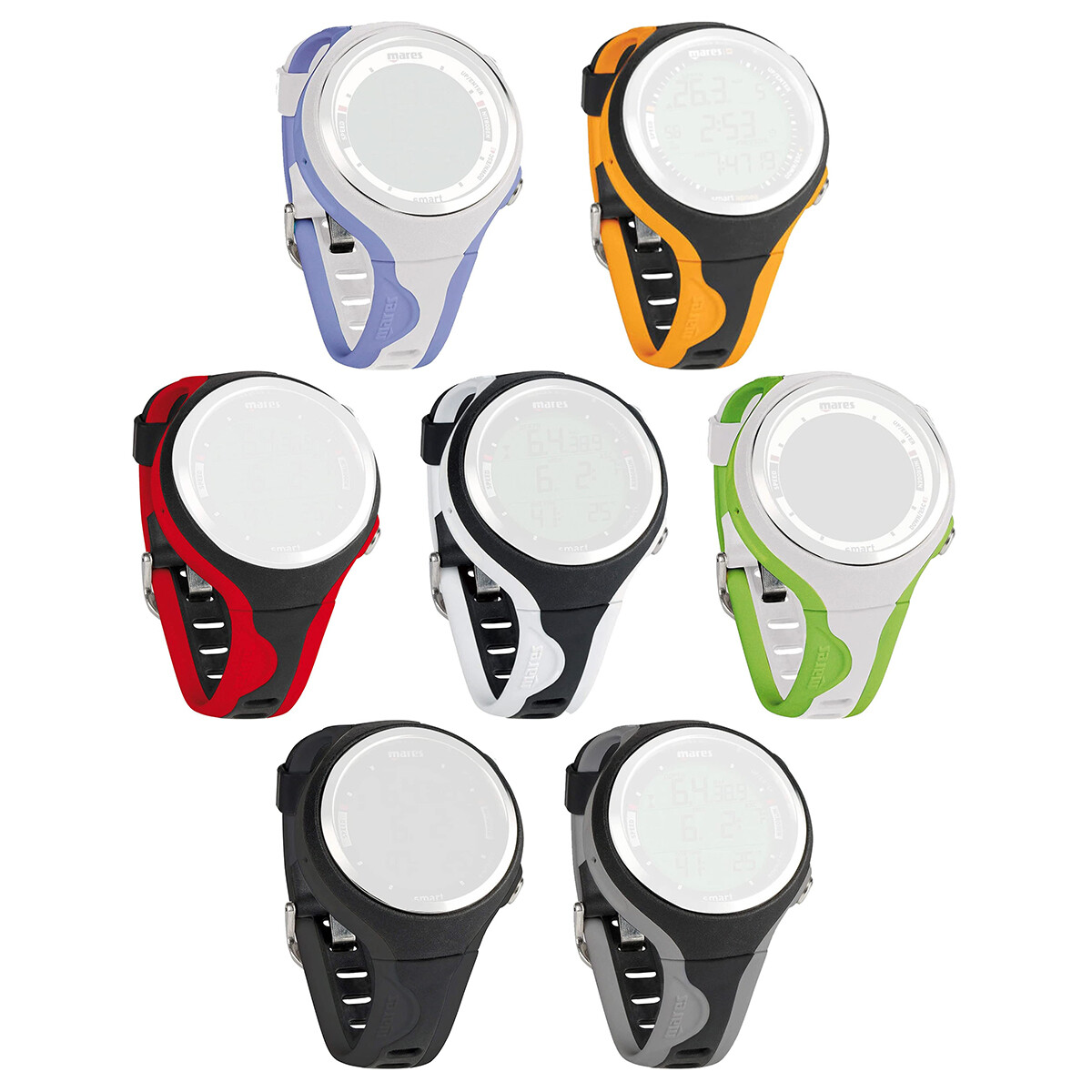 Mares Smart Dive Computer Replacement Strap - All Colours Mares Smart Dive Computer Replacement Strap - All Colours