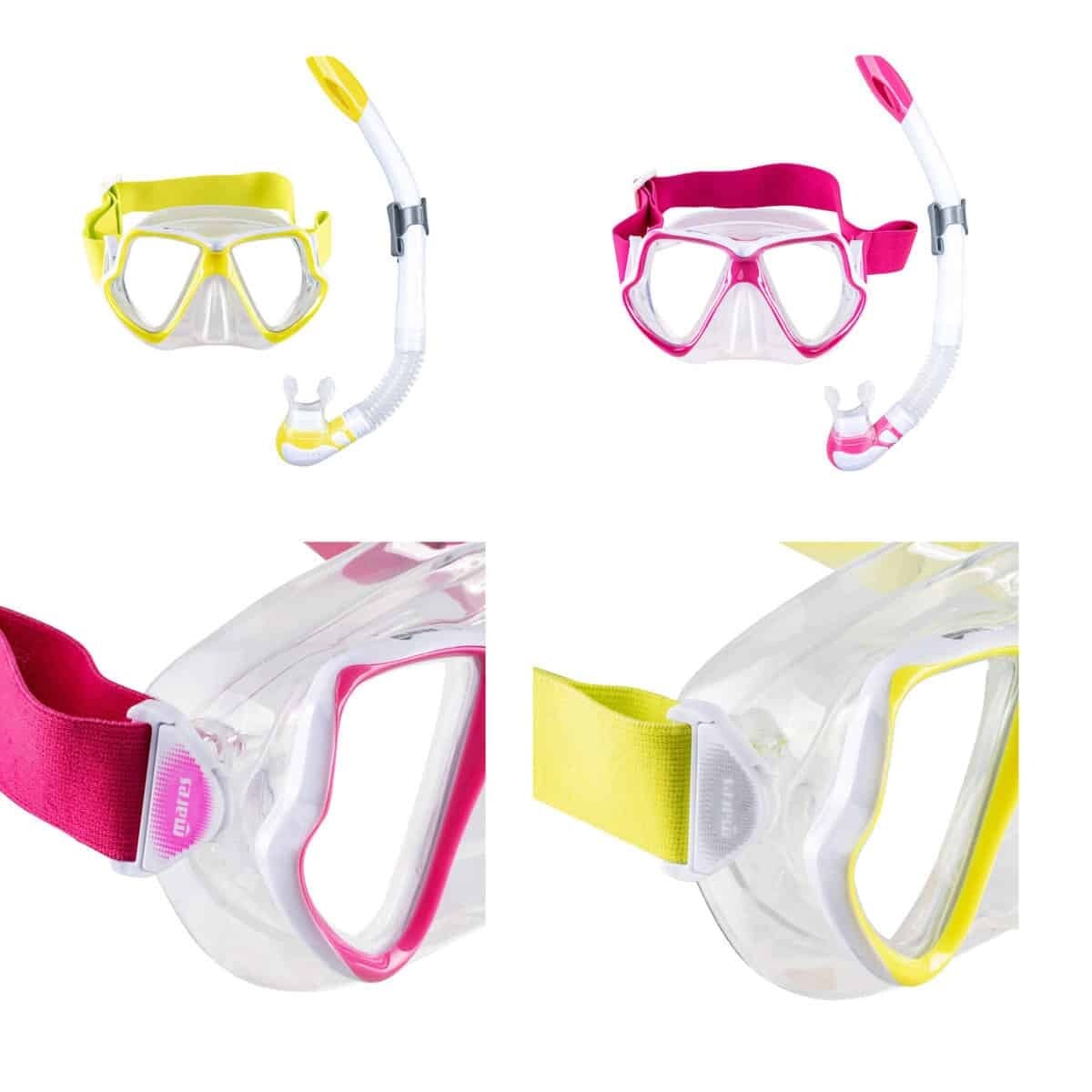 Mares Wahoo Neon Mask + Snorkel Combo Set Mares Wahoo Neon Mask + Snorkel Combo Set