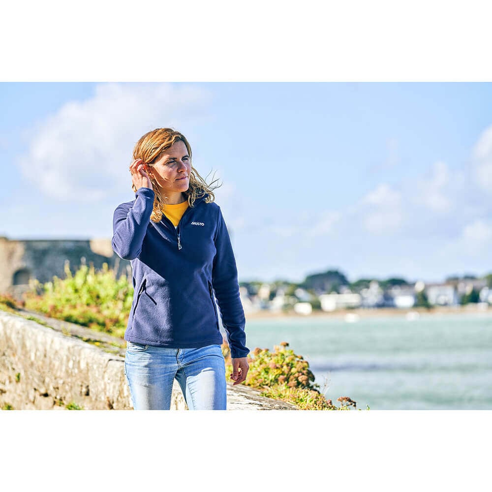 Musto Women's 1/4 Zip Snug Fleece
