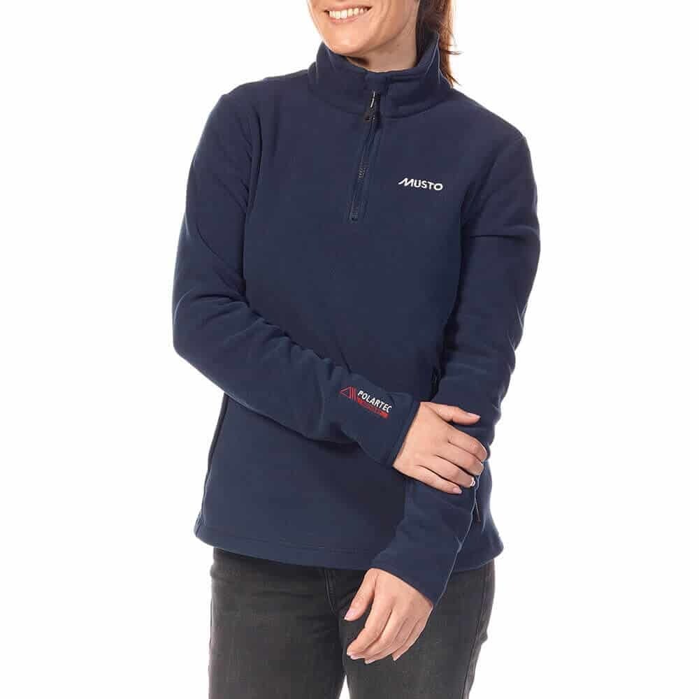 Musto Women's 1/4 Zip Snug Fleece