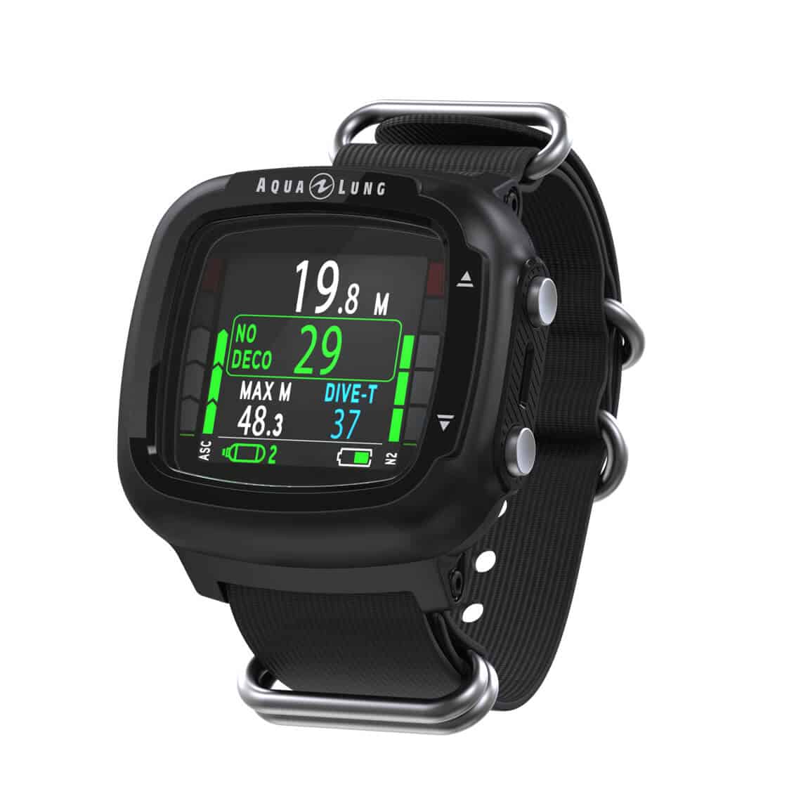 Aqualung i330R Dive Computer - Rechargeable With Colour Display