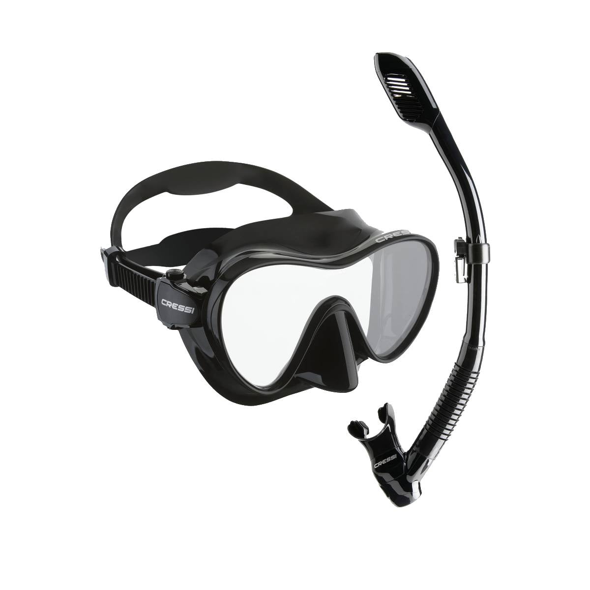 Cressi F1 Mask + Supernova Dry Snorkel Combo Set Cressi F1 Mask + Supernova Dry Snorkel Combo Set