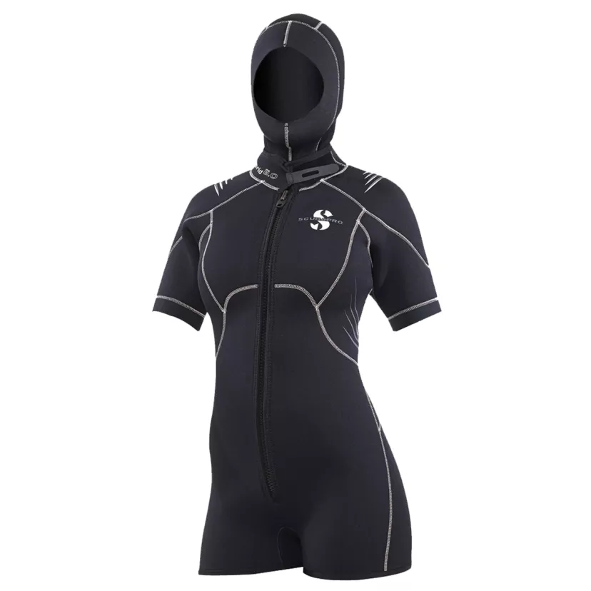 Scubapro Womens 6mm Hybrid Diving Vest + Removable Hood Scubapro Womens 6mm Hybrid Diving Vest + Removable Hood