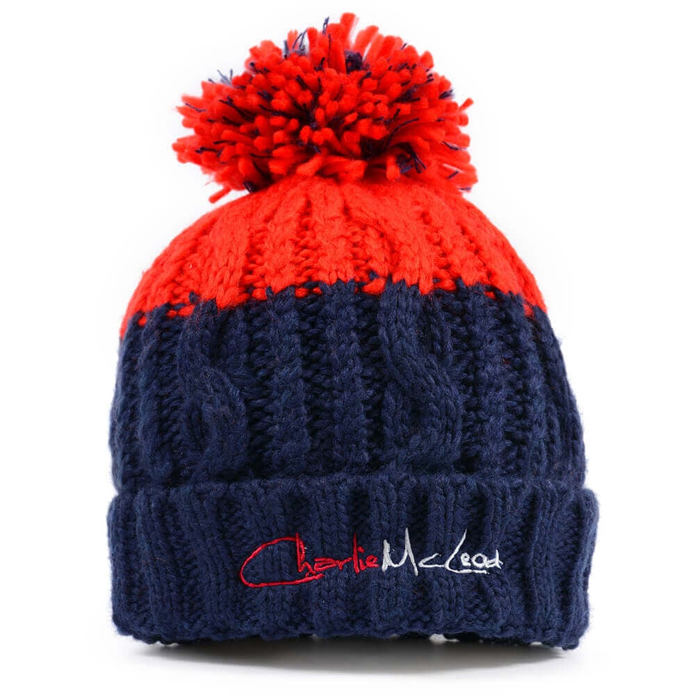 Charlie McLeod Chunky Knit Beanie Hat Charlie McLeod Chunky Knit Beanie Hat