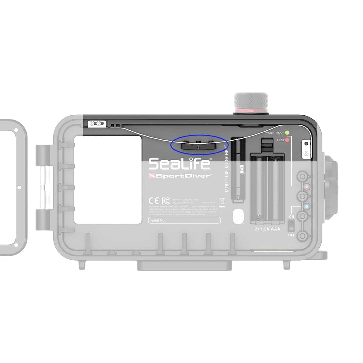 SeaLife Sportdiver Housing Rubber Pad For Holding Spring SL40004