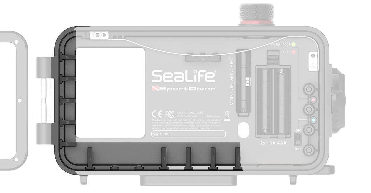 SeaLife Sportdiver Housing Rubber Pad For Holding Spring SL40004