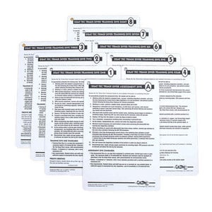 PADI Tec Trimix Instructor Cue Cards (9 Slates) PADI Tec Trimix Instructor Cue Cards (9 Slates)
