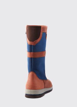 Dubarry Shamrock Sailing Boot - Navy/Brown + Gore-Tex