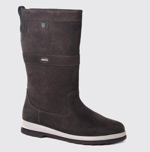 Dubarry Ultima ExtraFit Sailing Boot - Black Leather + Gore-Tex