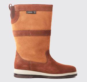 Dubarry Ultima ExtraFit Sailing Boot - Brown Leather + Gore-Tex