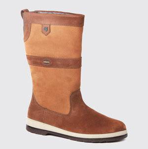 Dubarry Ultima Sailing Boot - Brown Leather + Gore-Tex
