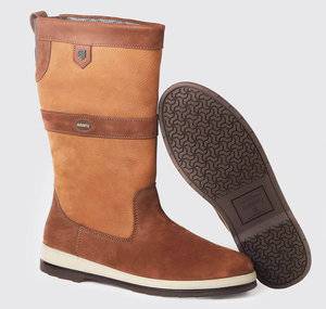 Dubarry Ultima Sailing Boot - Brown Leather + Gore-Tex