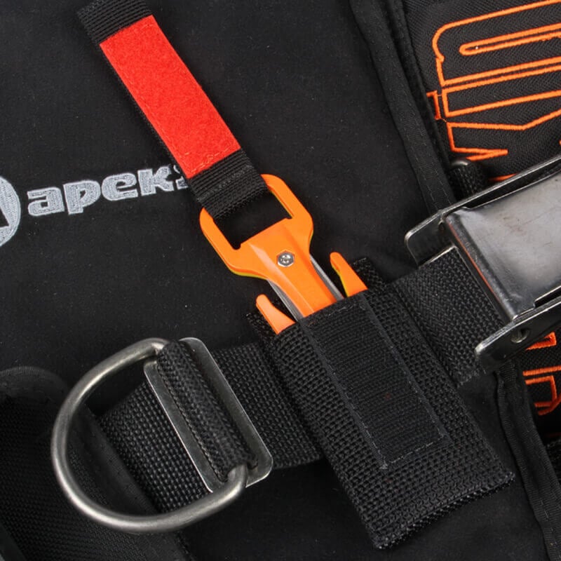 Eezycut Trilobite Divers Line Cutter - Harness Mount / Pouch