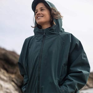 Fourth Element Tidal Robe - Ocean Positive Watersports Robe - Green
