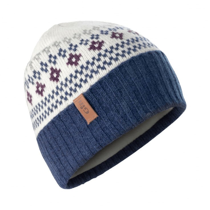 Gill Nordic Knit Beanie Hat - Various Colours