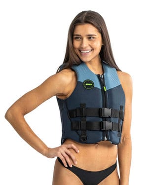 Jobe Womens Neoprene Vest + PFD - Midnight Blue Impact Vest