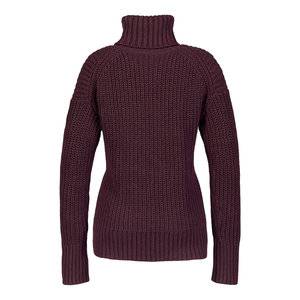 Musto Womens Marina Roll Neck Knit Jumper - Fig Musto Womens Marina Roll Neck Knit Jumper - Fig