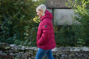 Musto Womens Marina Quilted Jacket - Rhubarb
