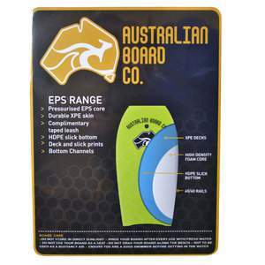 ABC Pulse 33" Kids EPS Bodyboard With Leash