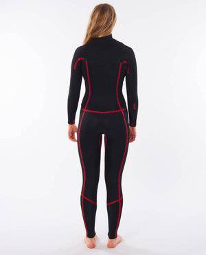 Rip Curl Womens Dawn Patrol 3/2mm Wetsuit - Chest Zip GBS Steamer - Slate Rip Curl Womens Dawn Patrol 3/2mm Wetsuit - Chest Zip GBS Steamer - Slate