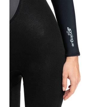 Roxy Womens 3/2mm Prologue Steamer - Flat Lock, Back Zip Wetsuit - Black Roxy Womens 3/2mm Prologue Steamer - Flat Lock, Back Zip Wetsuit - Black