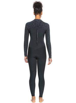 Roxy Swell 5/4/3mm Womens Back Zip Wetsuit - Black Roxy Swell 5/4/3mm Womens Back Zip Wetsuit - Black