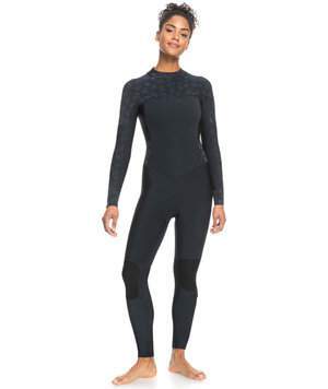 Roxy Swell 5/4/3mm Womens Back Zip Wetsuit - Black Roxy Swell 5/4/3mm Womens Back Zip Wetsuit - Black