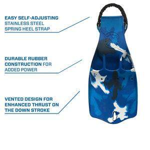 Scubapro Jet Fin - Camouflage Range - The Original Jet Fin