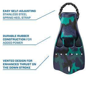 Scubapro Jet Fin - Camouflage Range - The Original Jet Fin