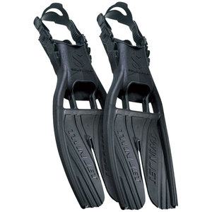 Scubapro Twin Jet Fins - Split Jet Fins - Black Scubapro Twin Jet Fins - Split Jet Fins - Black