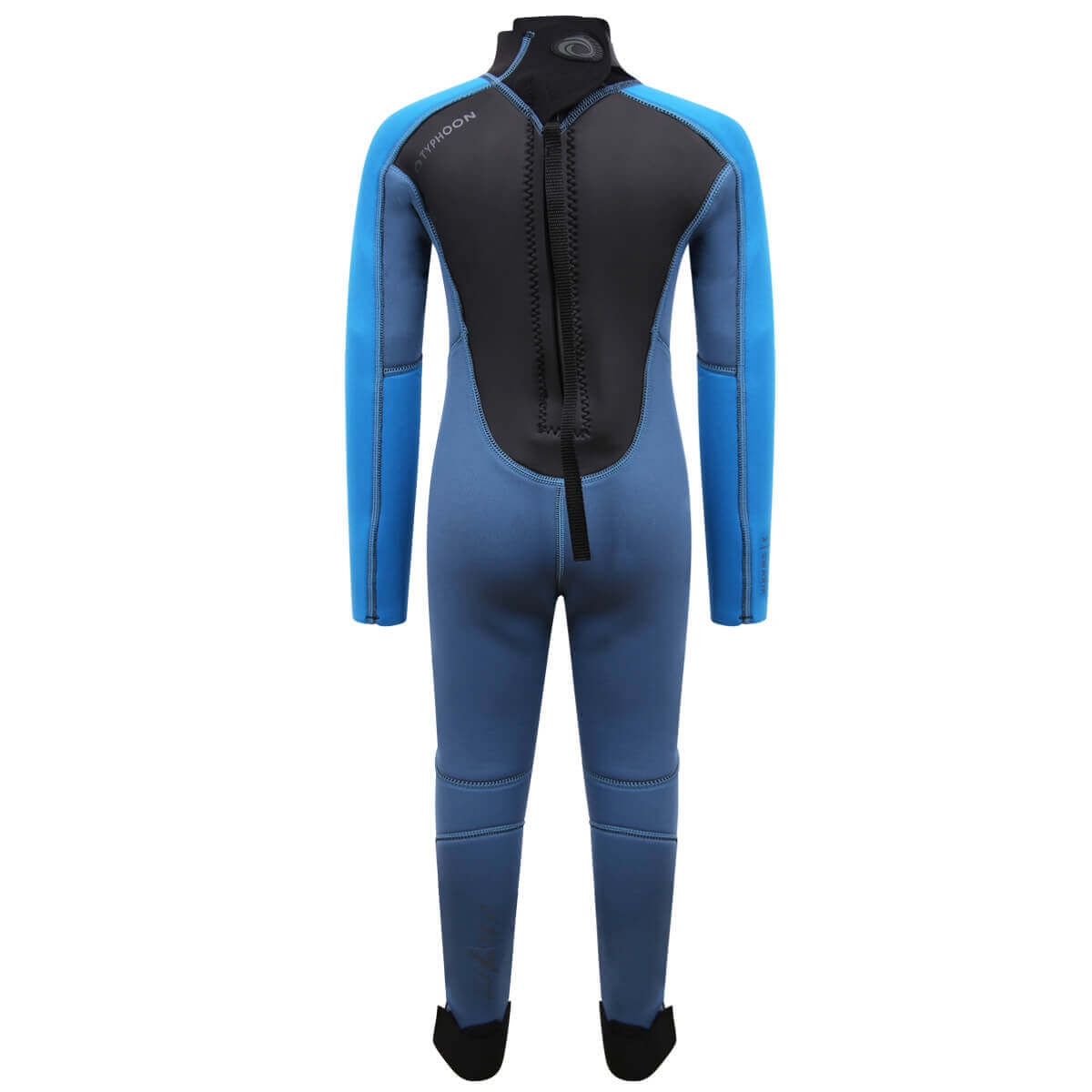 Typhoon Swarm Infants 3mm Wetsuit - 1 Piece Steamer Steel Blue / Blue Typhoon Swarm Infants 3mm Wetsuit - 1 Piece Steamer Steel Blue / Blue
