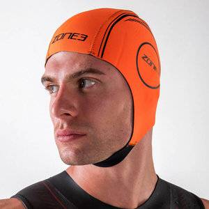 Zone3 Hi-Viz Neoprene Open Water Swimming Cap