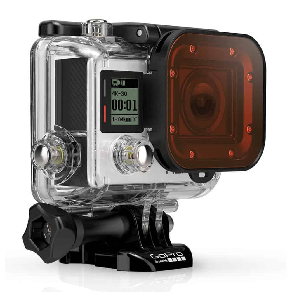 GoPro Red Dive Filter For Dive Housing And Wrist Housing GoPro Red Dive Filter For Dive Housing And Wrist Housing