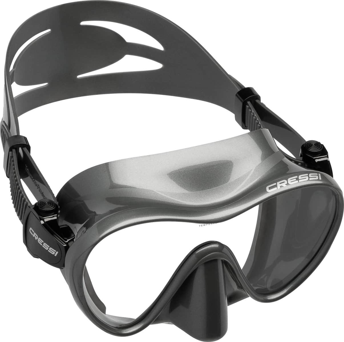 Cressi F1 Frameless Single Lens Diving Mask - All Colours