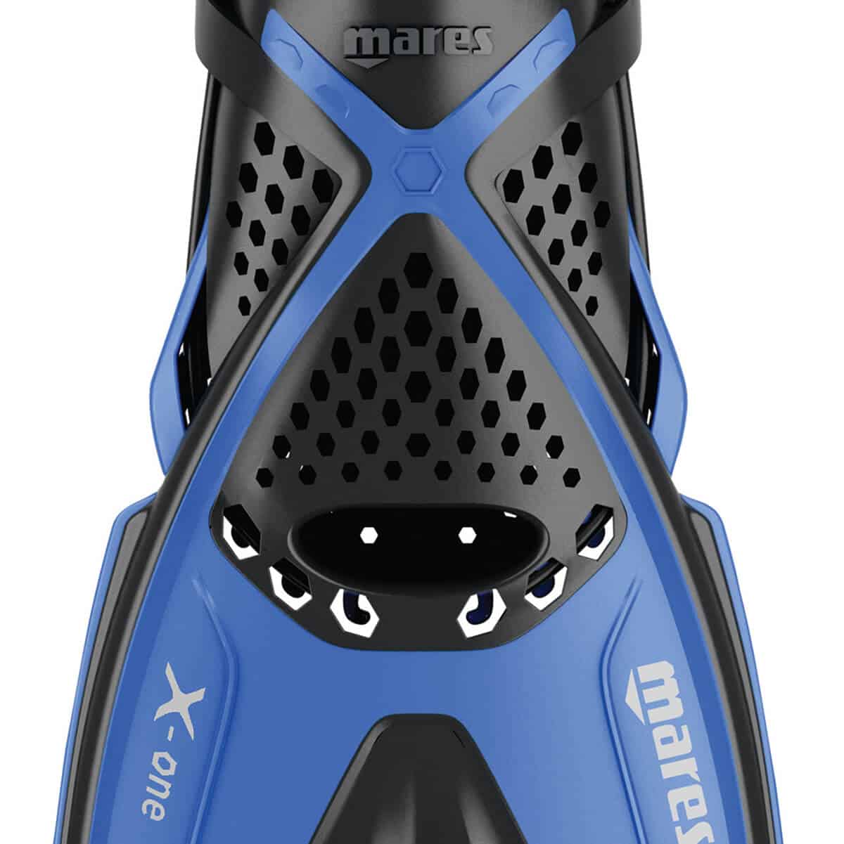 Mares X-One Adult Snorkelling Fins - Open Heel Adjustable Fin