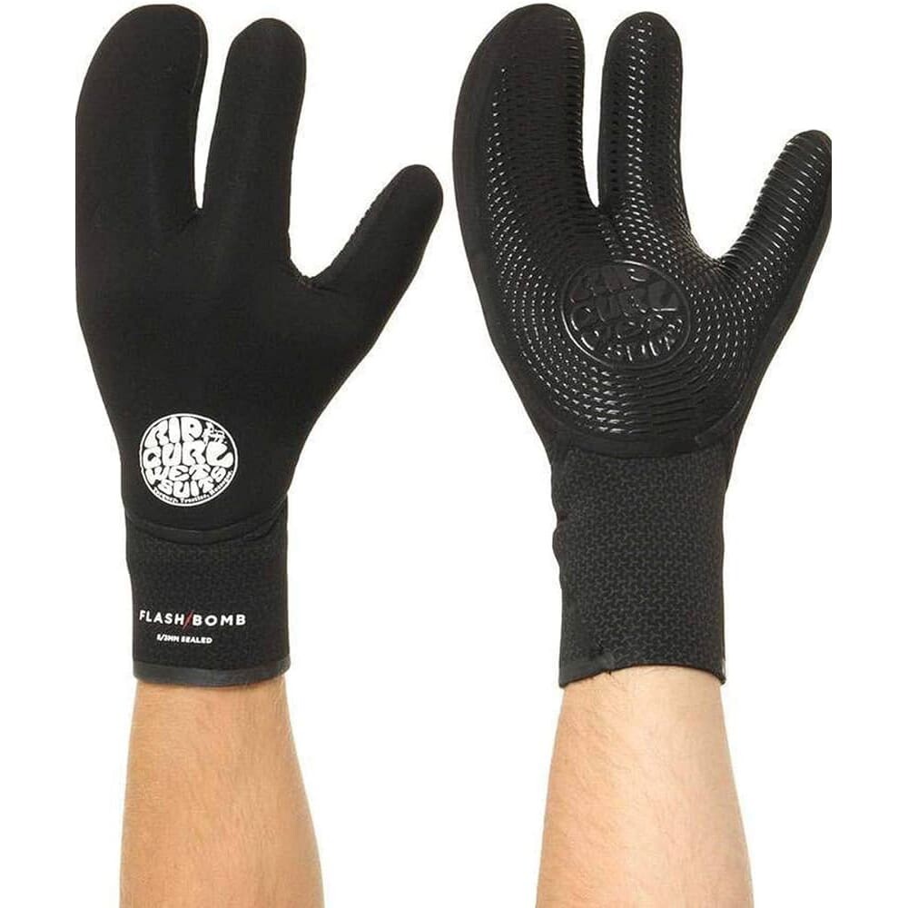 Rip Curl Flashbomb 5/3mm 3 Finger Glove - Winter Surf Mitten Rip Curl Flashbomb 5/3mm 3 Finger Glove - Winter Surf Mitten