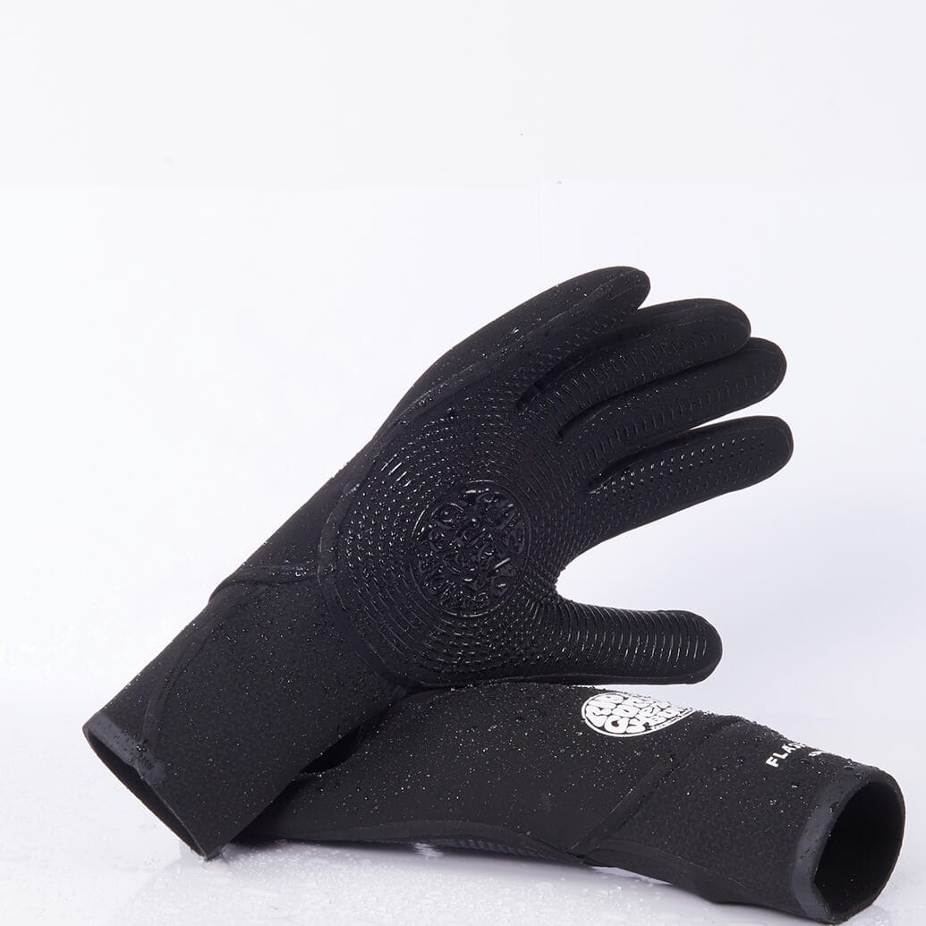 Rip Curl Flashbomb 5/3mm Winter Wetsuit Glove - 5 Finger Surf Glove Rip Curl Flashbomb 5/3mm Winter Wetsuit Glove - 5 Finger Surf Glove