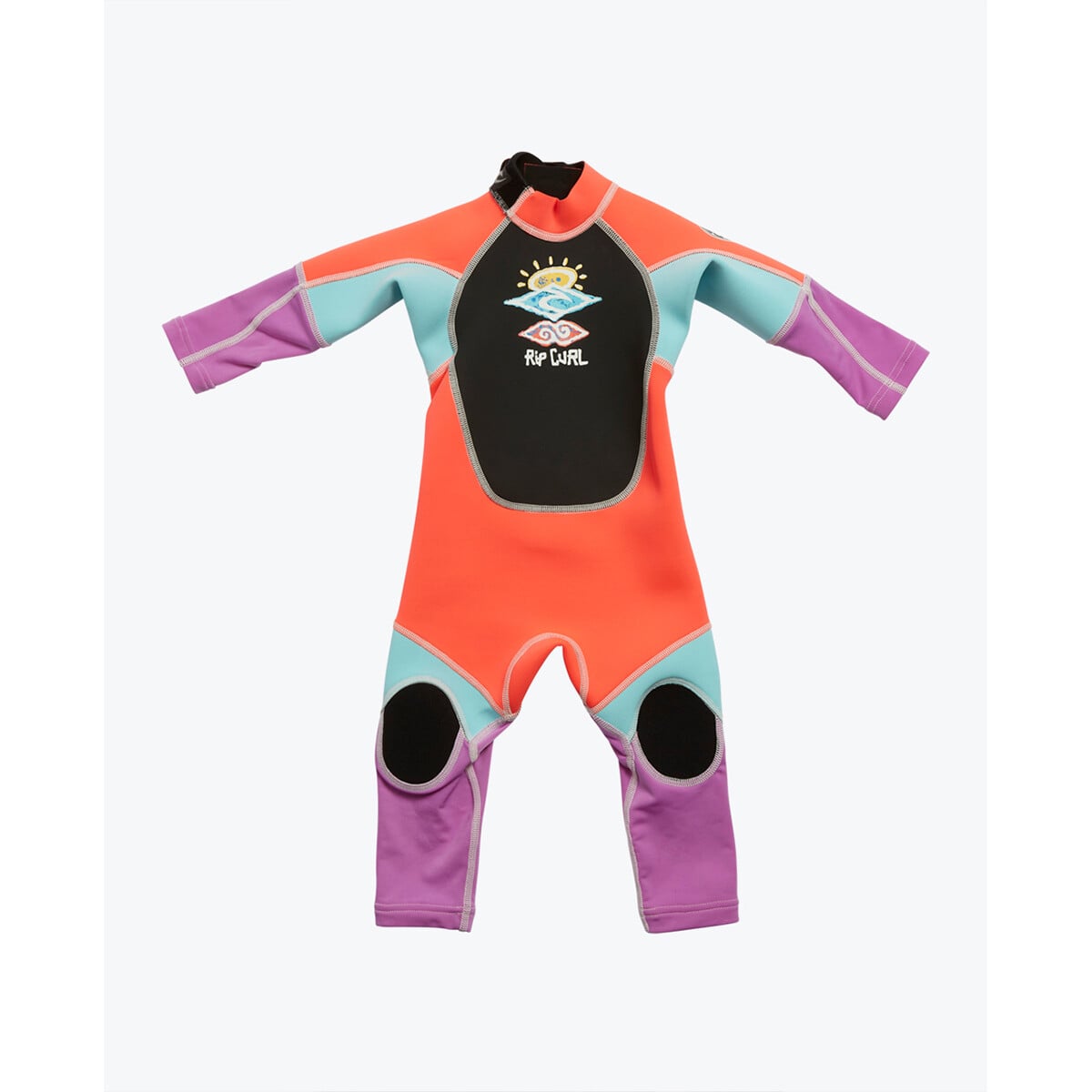 Rip Curl Groms Omega Easy On/Off Kids Back Zip Wetsuit