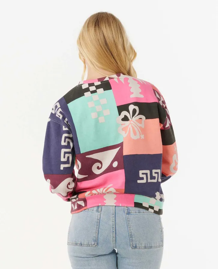 Rip Curl Womens Keepsakes Crew Jumper Rip Curl Womens Keepsakes Crew Jumper