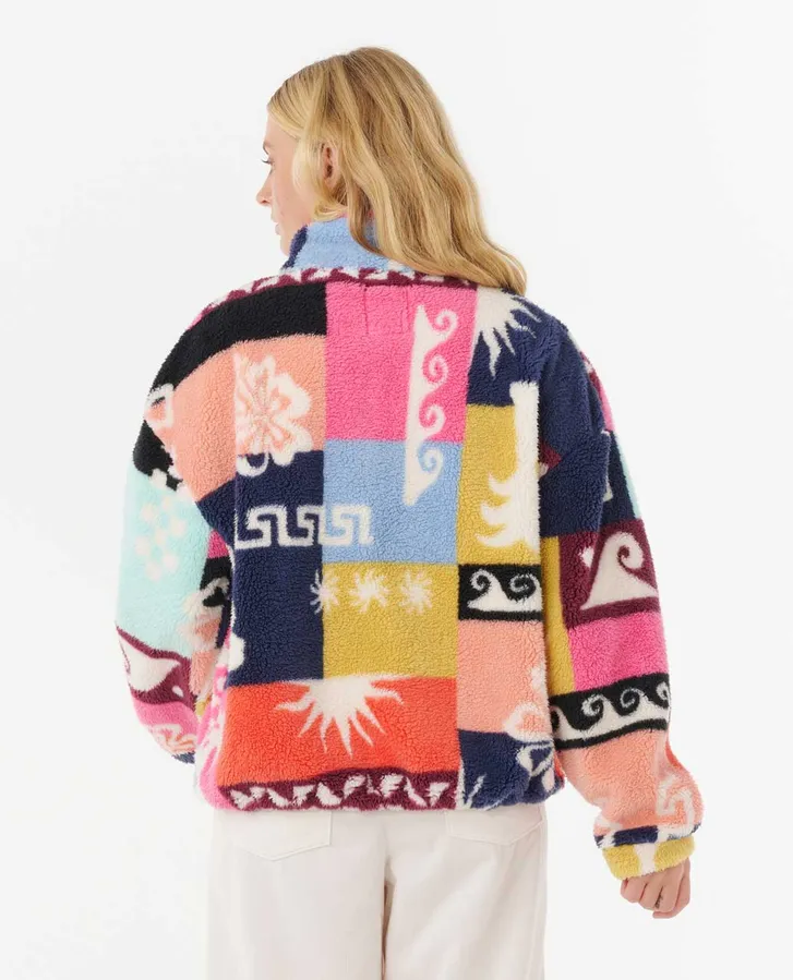 Rip Curl Womens Keepsakes Polar Fleece Jumper