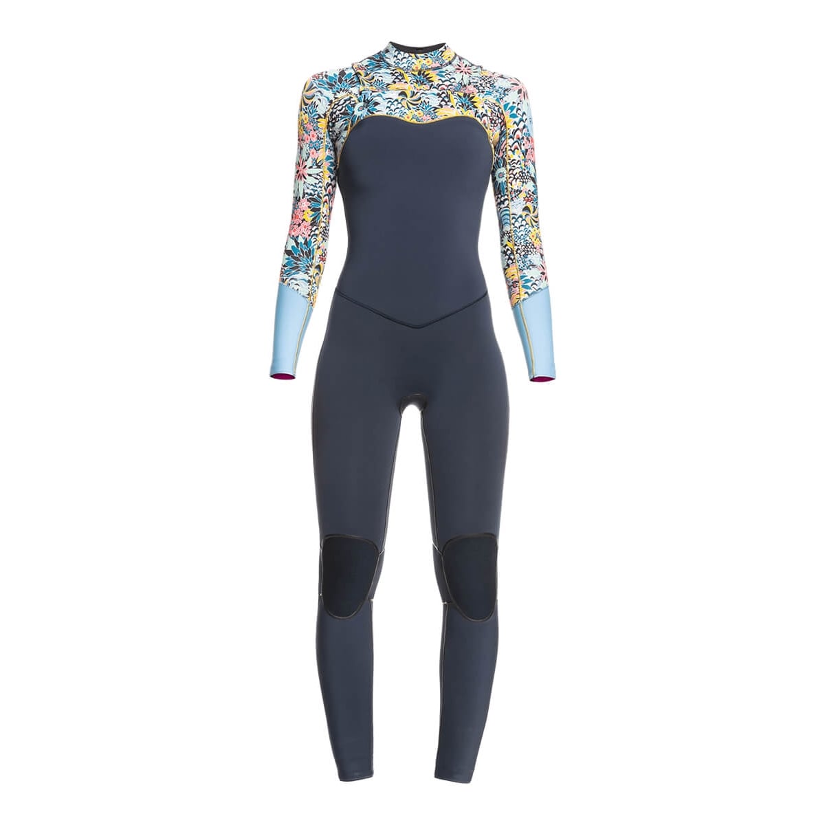 Roxy Womens 3/2mm Marine Bloom Wetsuit - Chest Zip GBS Womens Steamer Roxy Womens 3/2mm Marine Bloom Wetsuit - Chest Zip GBS Womens Steamer