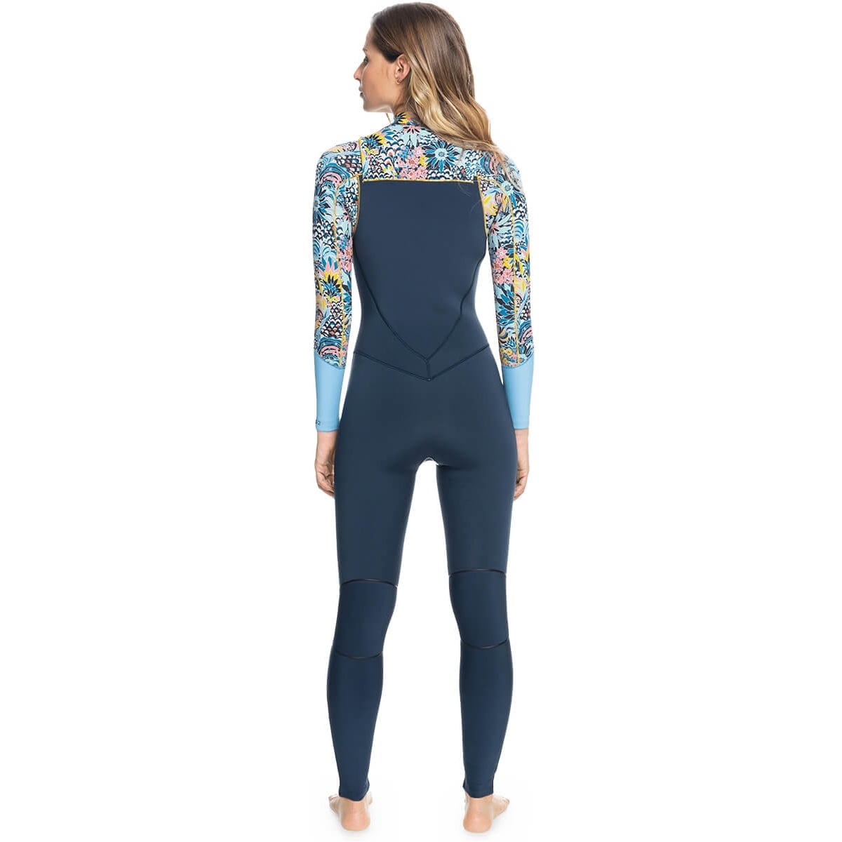 Roxy Womens 3/2mm Marine Bloom Wetsuit - Chest Zip GBS Womens Steamer Roxy Womens 3/2mm Marine Bloom Wetsuit - Chest Zip GBS Womens Steamer